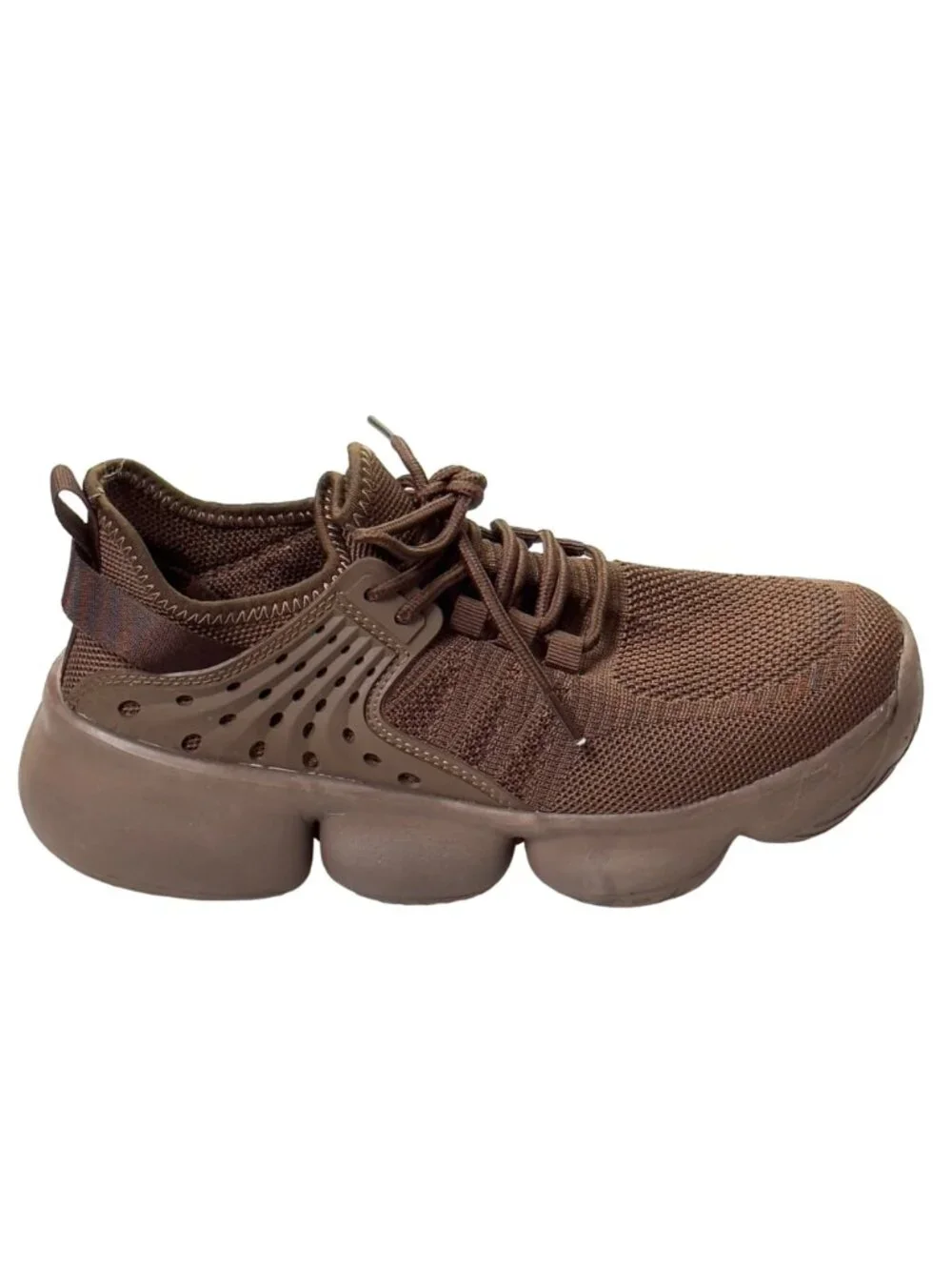 MATA Women’s Shoes Brown Mesh Platform Fashion Sneakers Size 9